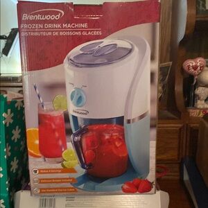 Blue Frozen Drink Machine